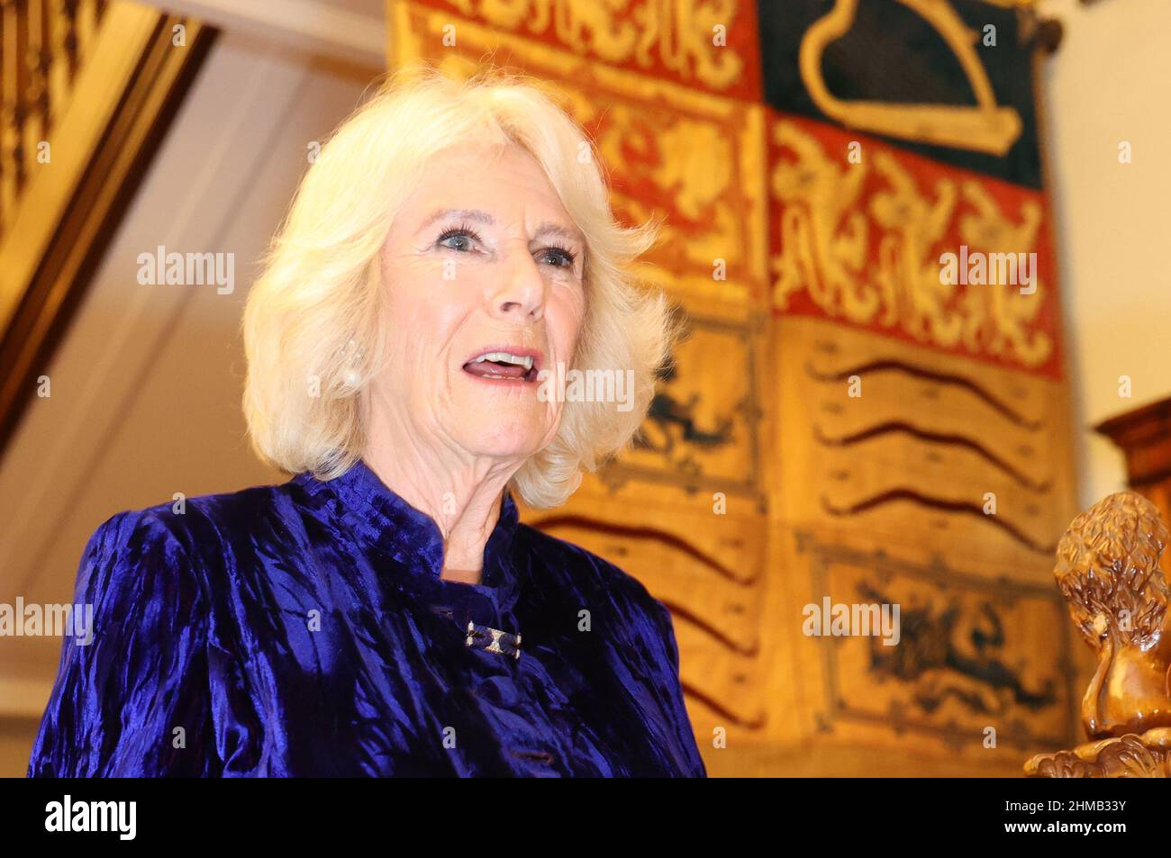 La duchessa della Cornovaglia ospita un ricevimento per celebrare il successo delle squadre equestri britanniche ai Giochi Olimpici e Paralimpici di Tokyo 2020, presso la Clarence House di Londra. Data immagine: Martedì 8 febbraio 2022. Foto Stock La duchessa della Cornovaglia ospita un ricevimento per celebrare il successo delle squadre equestri britanniche ai Giochi Olimpici e Paralimpici di Tokyo 2020, presso la Clarence House di Londra. Data immagine: Martedì 8 febbraio 2022. Foto Stock