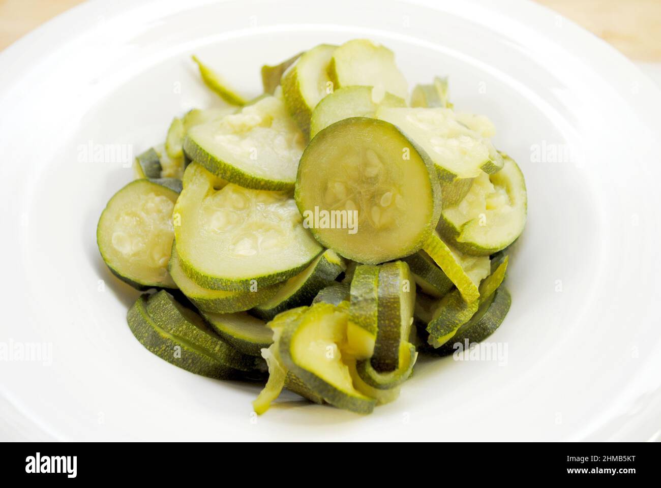 Ciotola di zucca bollita Foto Stock