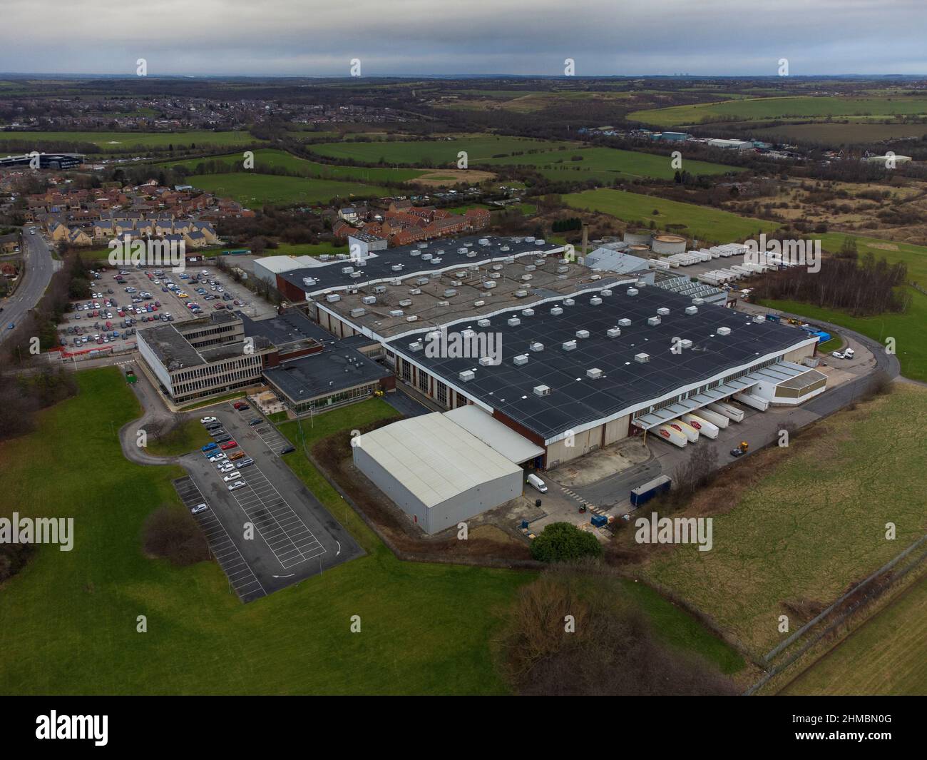 MR. Kipling Cake Factory, Premier Foods, Carlton Bakery, Fish Dam Lane, Carlton, Barnsley, South Yorkshire, Regno Unito. Foto Stock