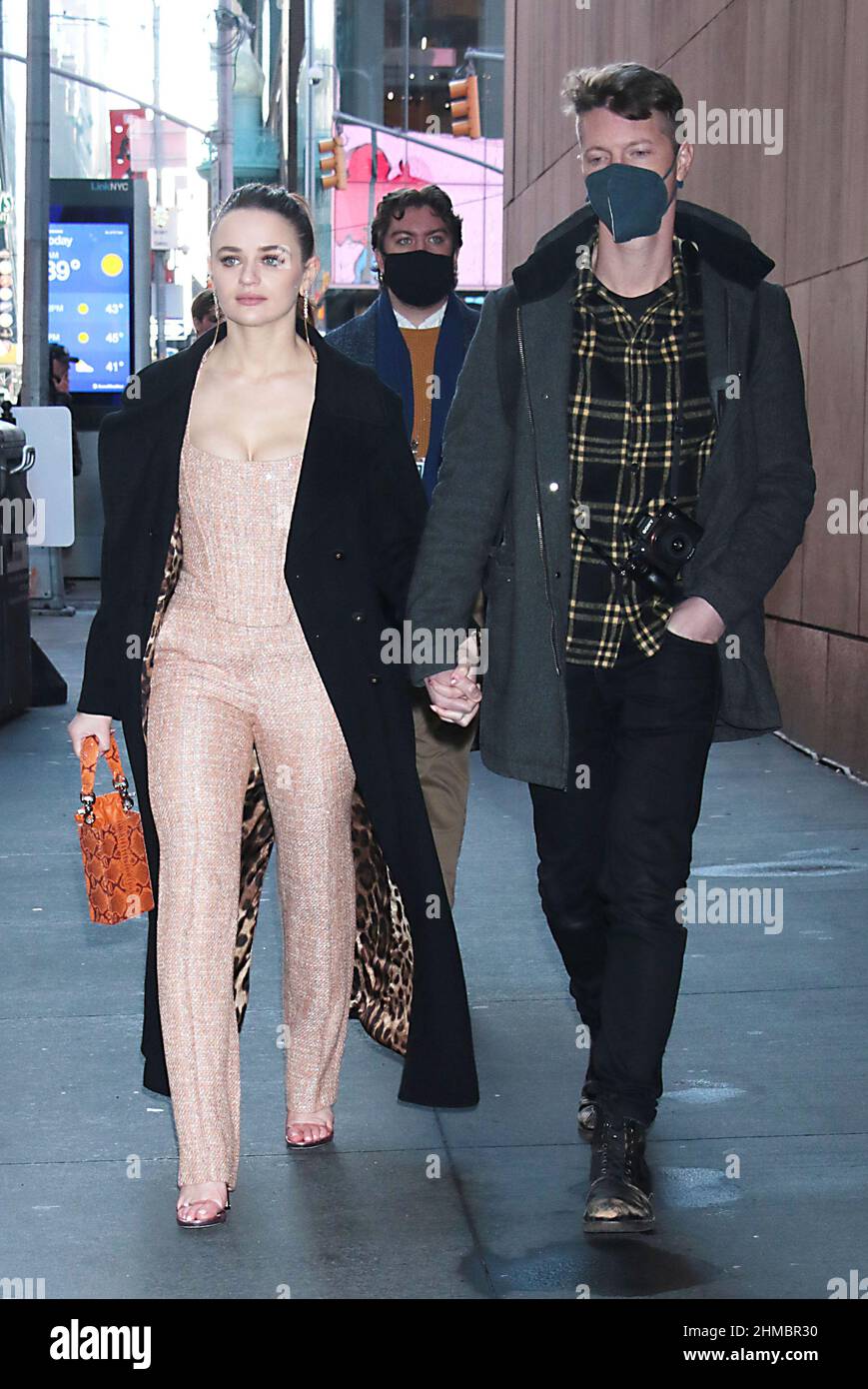 New York, NY, USA. 8th Feb 2022. Joey King al CBS questa mattina il 08 febbraio 2022 a New York City. Credit: RW/Media Punch/Alamy Live News Foto Stock