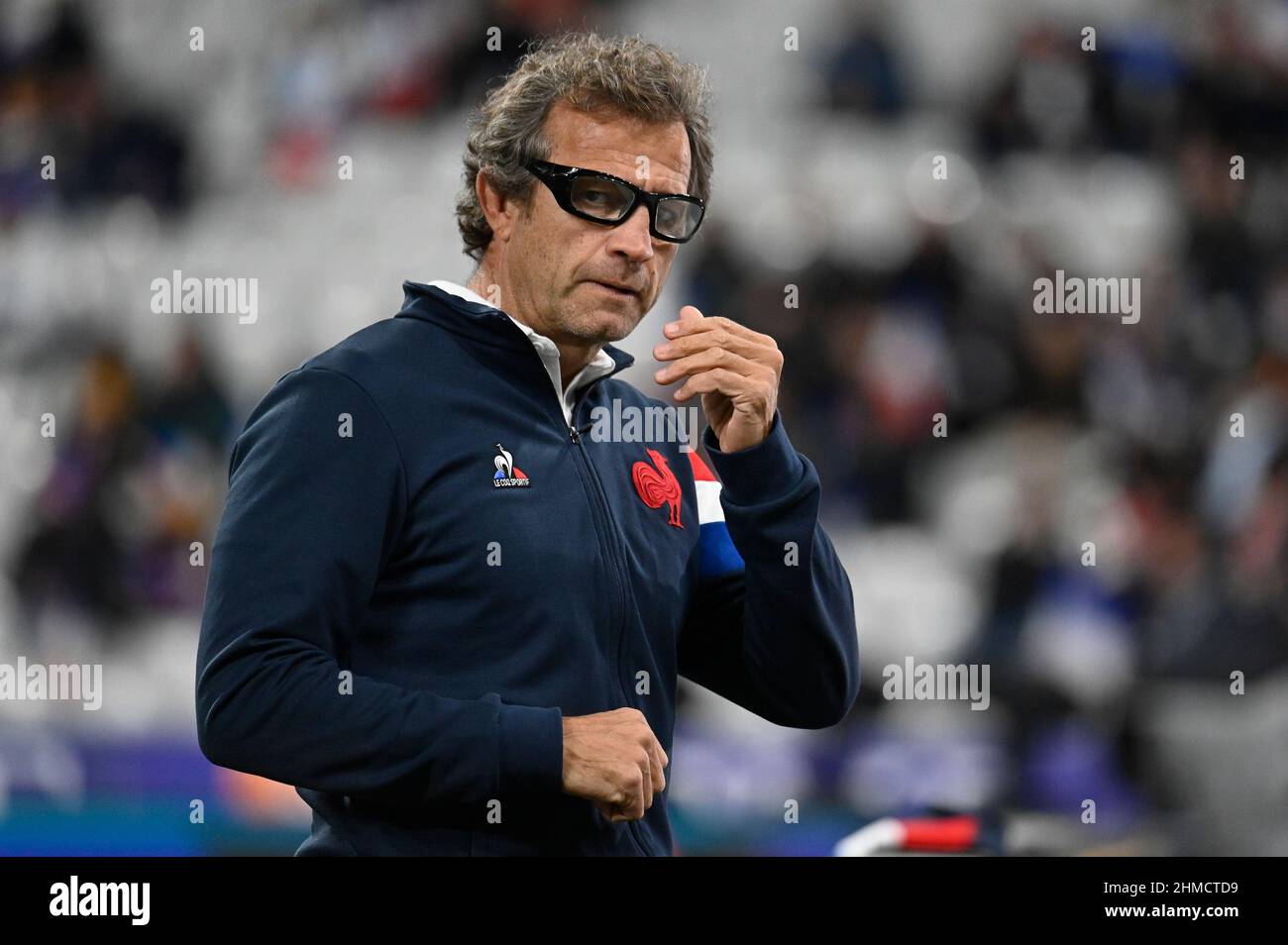 Julien Mattia / le Pictorium - Rugby, Francia - Argentina allo Stade de France - 6/11/2021 - Francia / Seine Saint Denis / Saint Denis - il coa Foto Stock