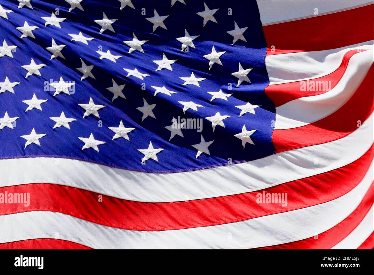Bandiera USA Stati Uniti 150x90 Cm | Stars And Stripes In Poliestere Resistente UV | Doppia Cucitura E Occhielli Metallici | Bandiera Da Esterno - 4