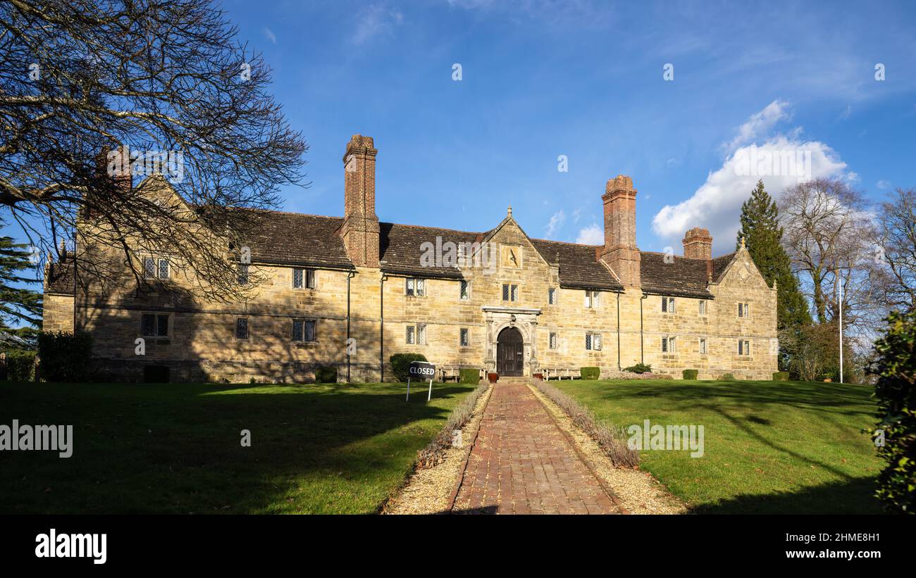 EAST GRINSTEAD, WEST SUSSEX, Regno Unito - GENNAIO 31 : Vista di Sackville College East Grinstead, West Sussex, Regno Unito il 31 Gennaio 2022 Foto Stock