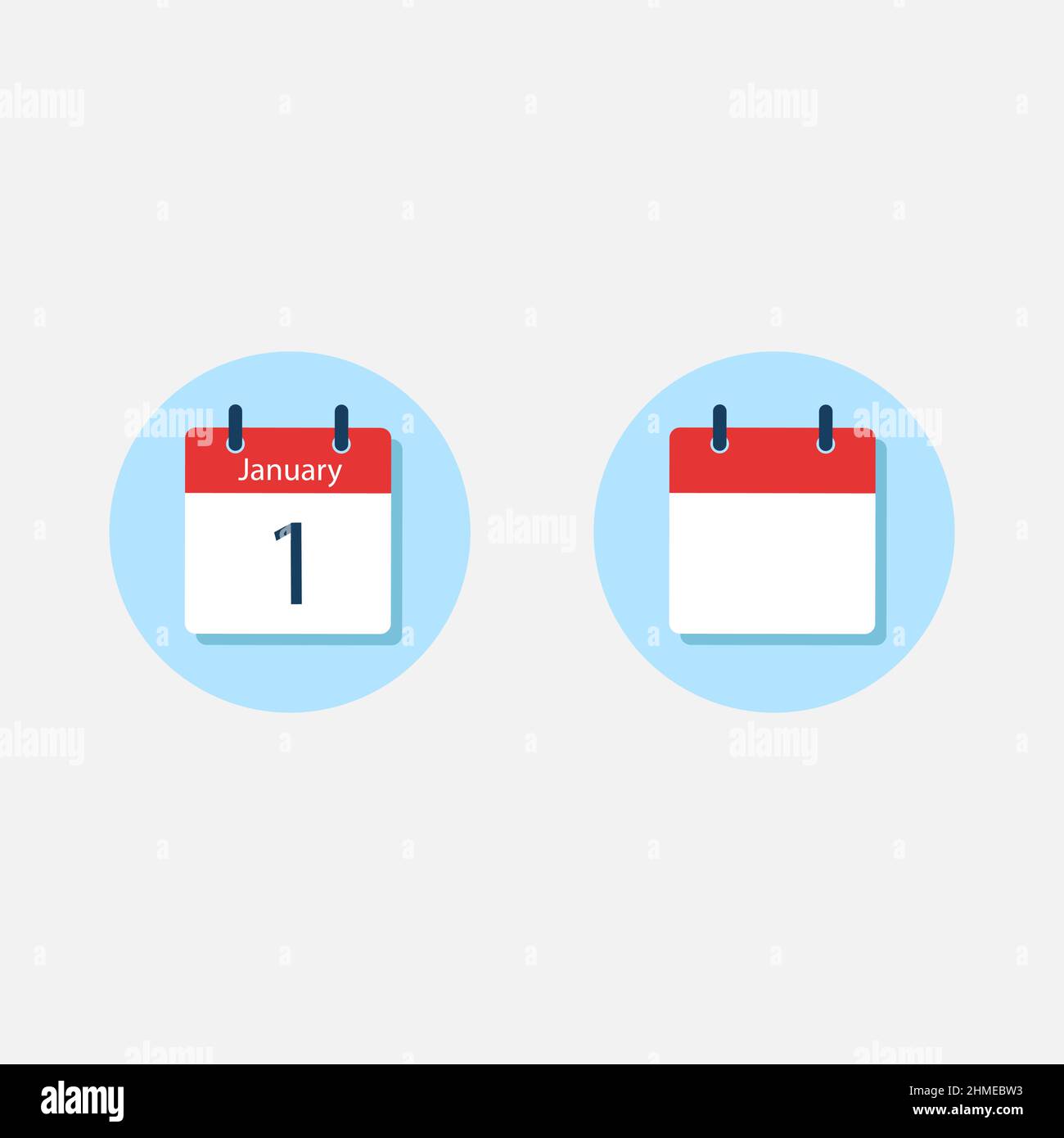 Icona bianca del calendario giornaliero in stile Flat Design. Illustrazione vettoriale isolata facile da modificare. Illustrazione Vettoriale
