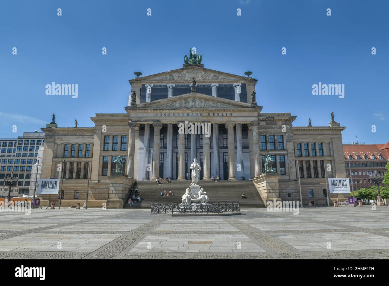 Schauspielhaus, Gendarmenmarkt, Mitte, Berlino, Germania Foto Stock