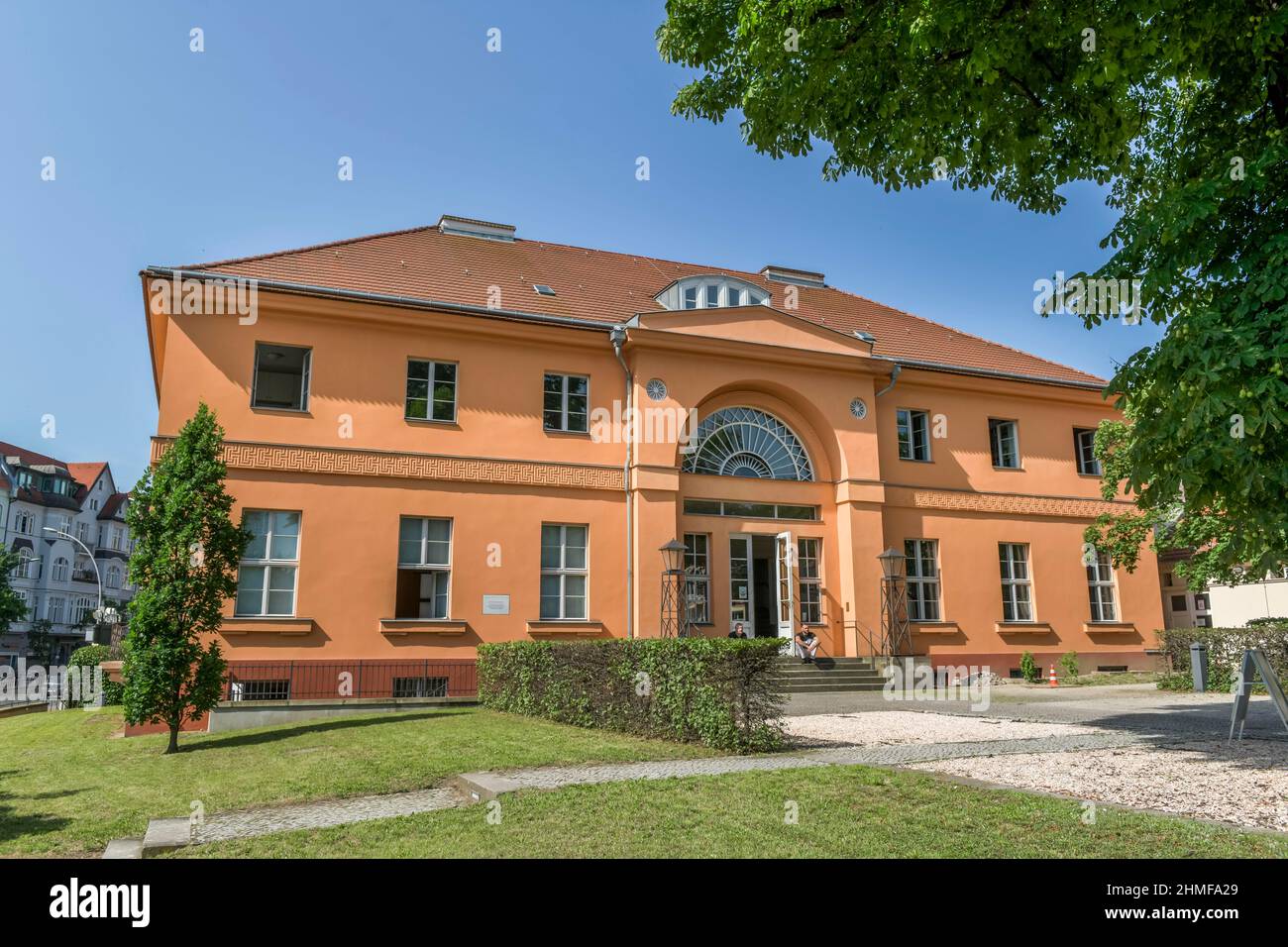 Steglitz Manor, Schlossstrasse, Steglitz, Berlino, Germania Foto Stock