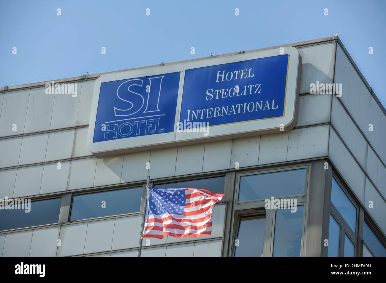 Hotel Steglitz International si, Schlossstrasse, Steglitz-Zehlendorf, Berlino, Germania Foto Stock