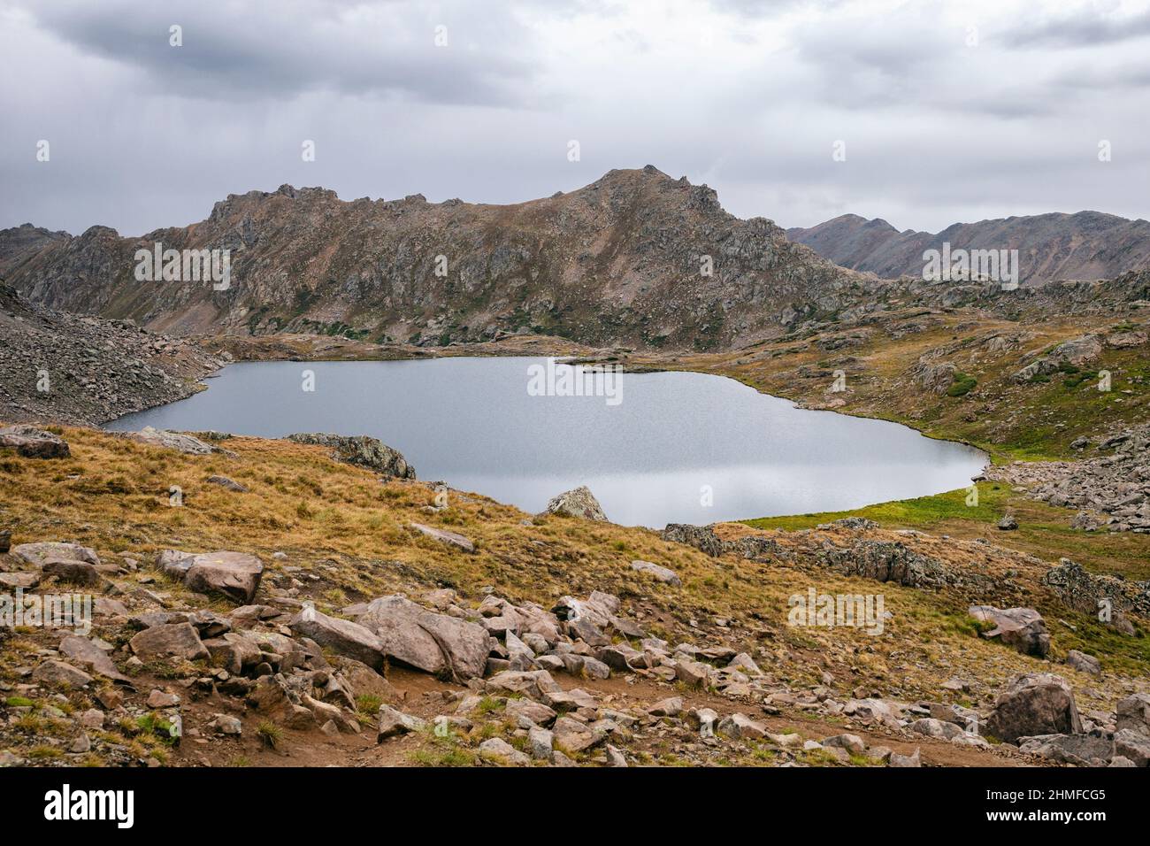 Lost Man Lake nella natura selvaggia di Hunter-Fryingpan Foto Stock