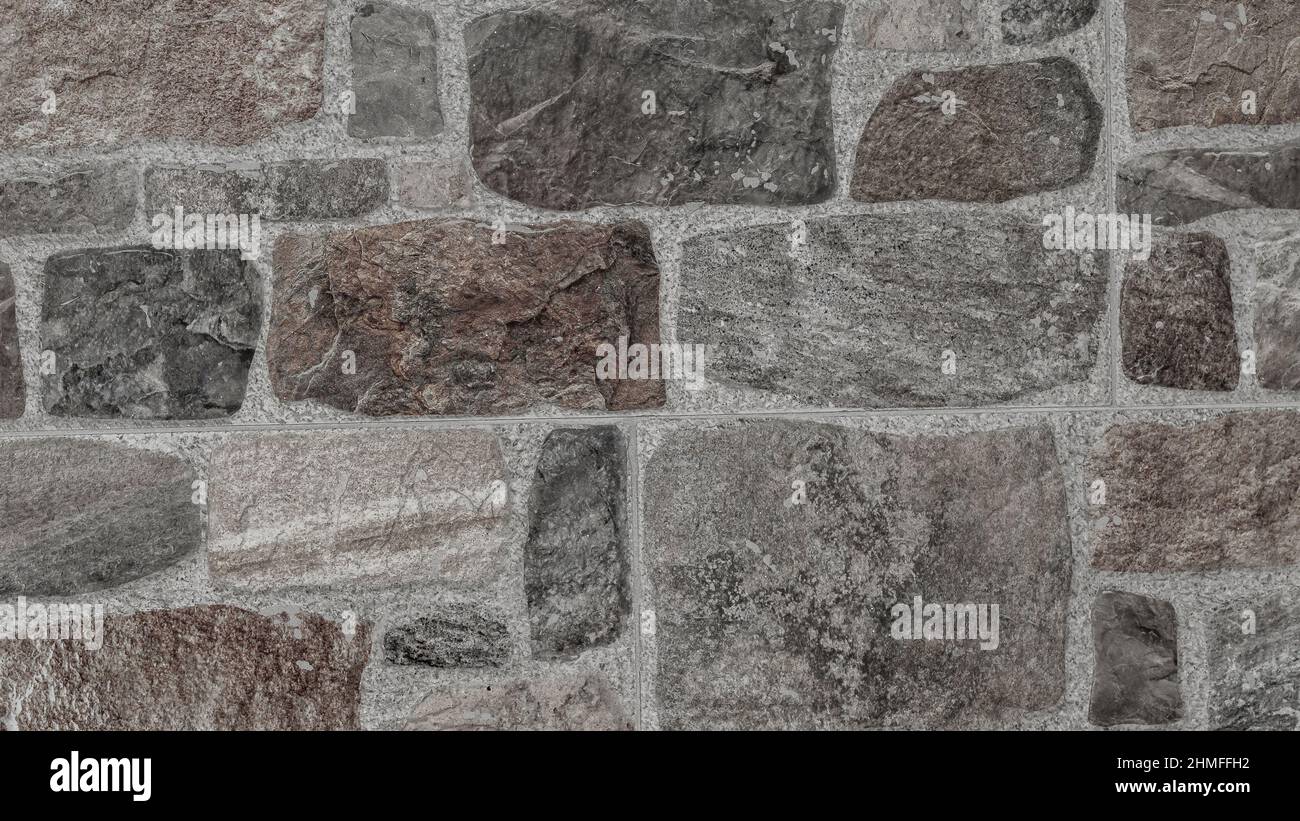 pareti rustiche e invecchiate, pareti esterne Foto Stock