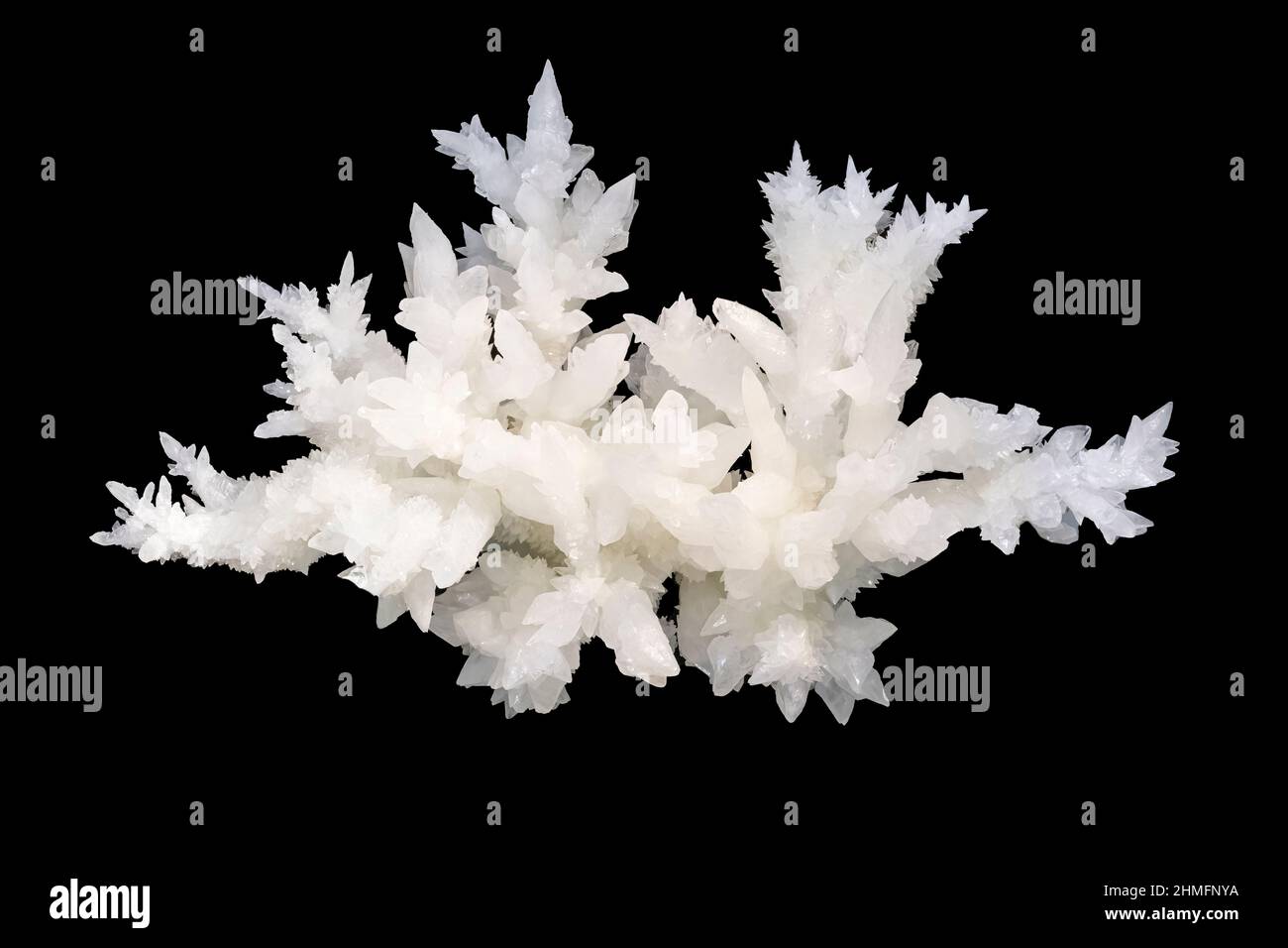 Esemplare di calcite, rampa di Santo Domingo, campo occidentale, Santa Eulalia, Chihuahua, Messico Foto Stock