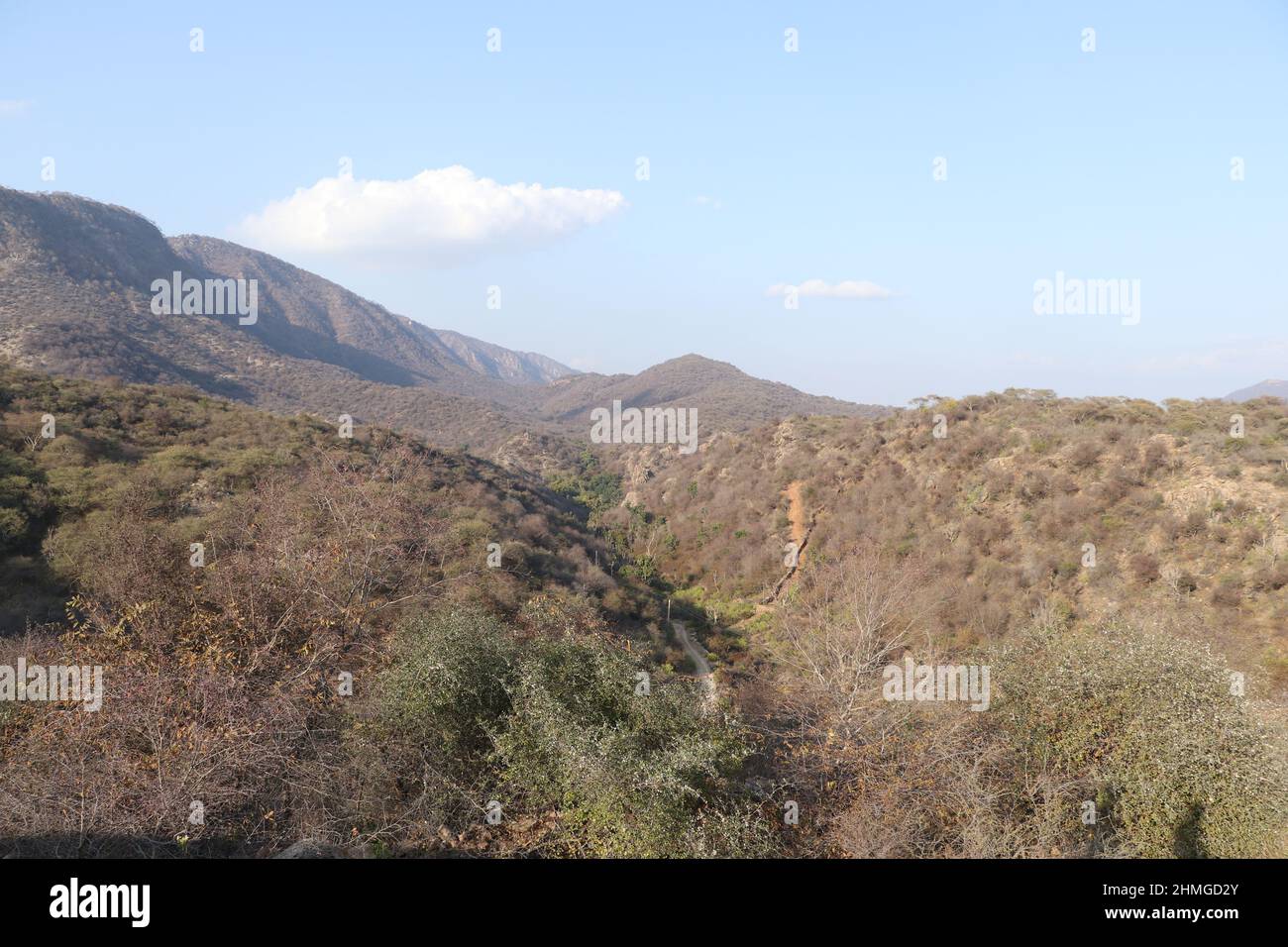 la migliore vista delle montagne. Foto Stock