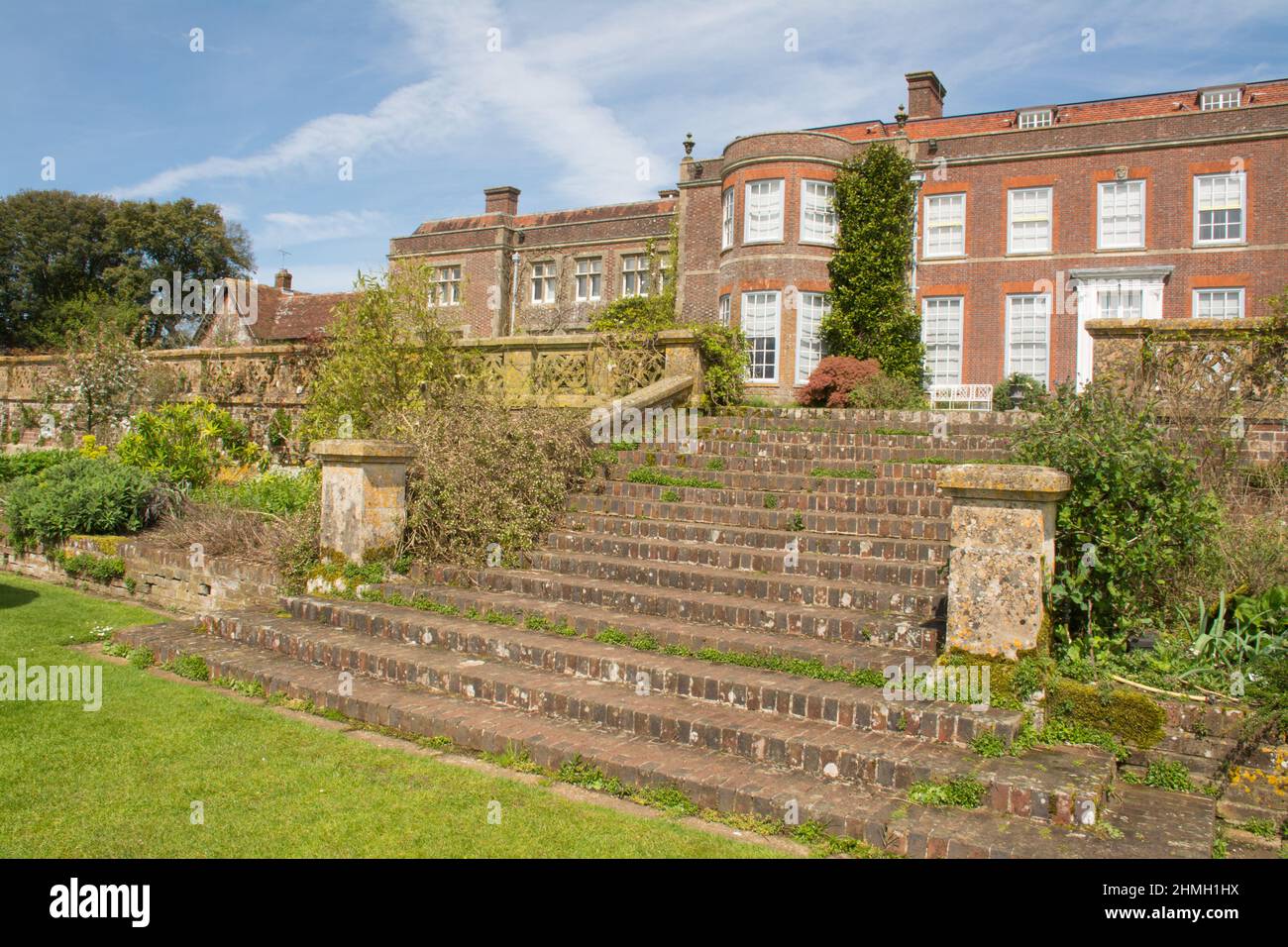 Hinton Ampner House in Hampshire, Inghilterra, Regno Unito, una casa padronale georgiana Foto Stock