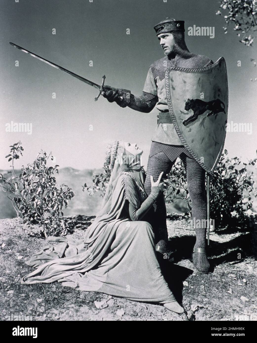 RE RICHARD E I CROCIATI (1954) VIRGINIA MAYO LAURENCE HARVEY DAVID BUTLER (DIR) MOVIESTORE COLLECTION LTD Foto Stock