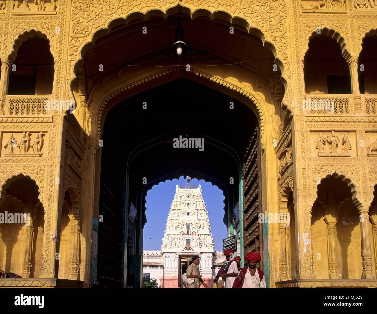 India. Pushkar Rajasthan Foto Stock