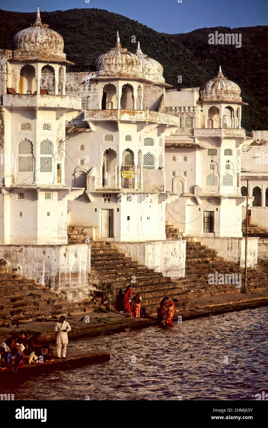 India. Pushkar Rajasthan Foto Stock
