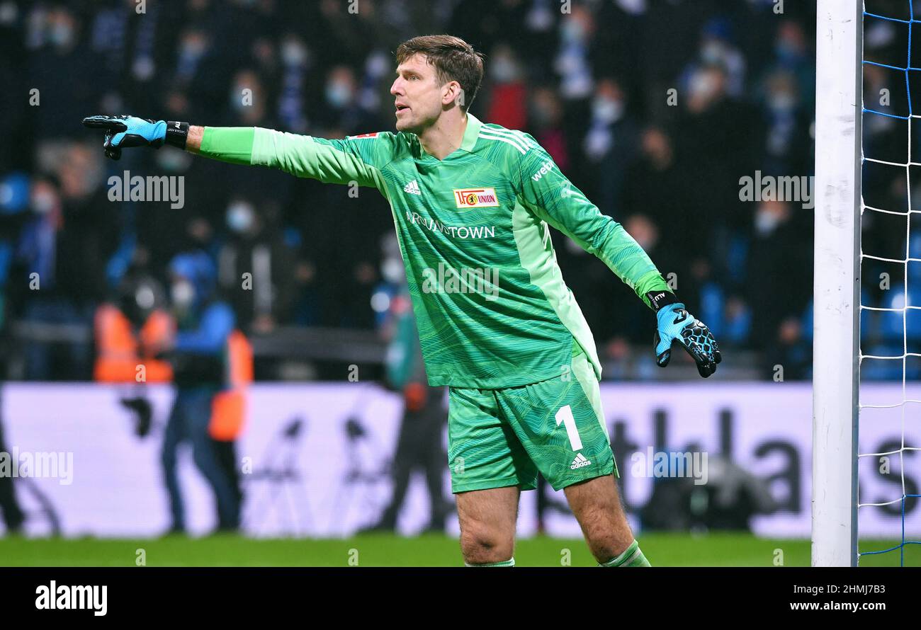 Bundesliga, Vonovia Ruhrstadion Bochum: VFL Bochum vs FC Union Berlin; Andreas Luthe Foto Stock