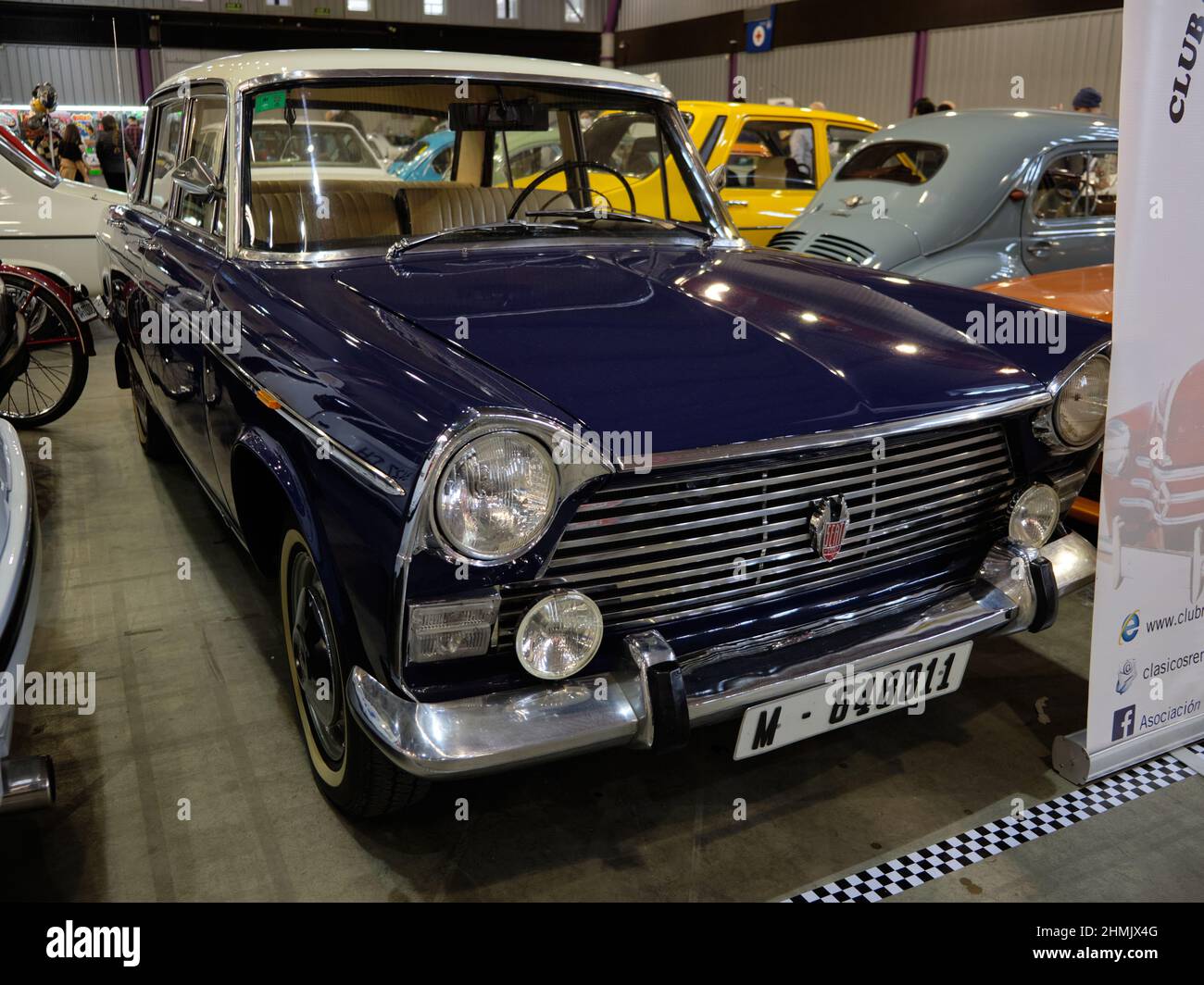 1968 sedile 1500. Retro Malaga 2022, Andalusia, Spagna. Foto Stock