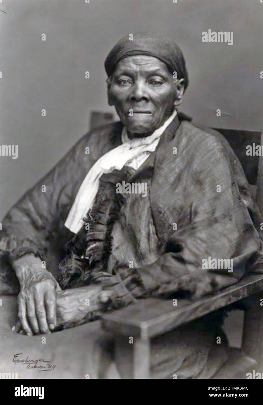 HARRIET TUBMAN (1822-1913) abolizionista e attivista politico americano, circa 1895 Foto Stock