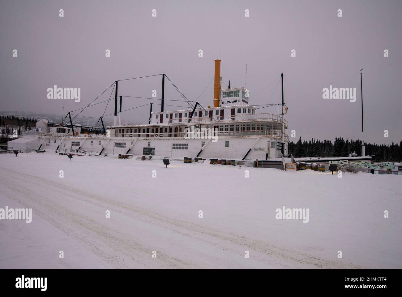 S.S. Klondike, Whitehorse, Yukon, Canada Foto Stock