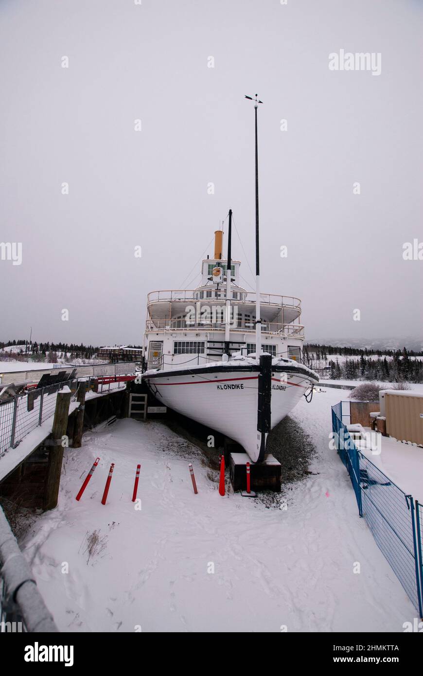 S.S. Klondike, Whitehorse, Yukon, Canada Foto Stock