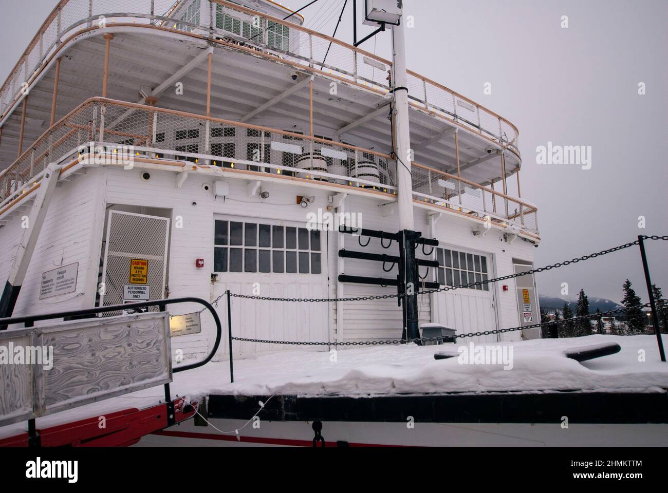 S.S. Klondike, Whitehorse, Yukon, Canada Foto Stock