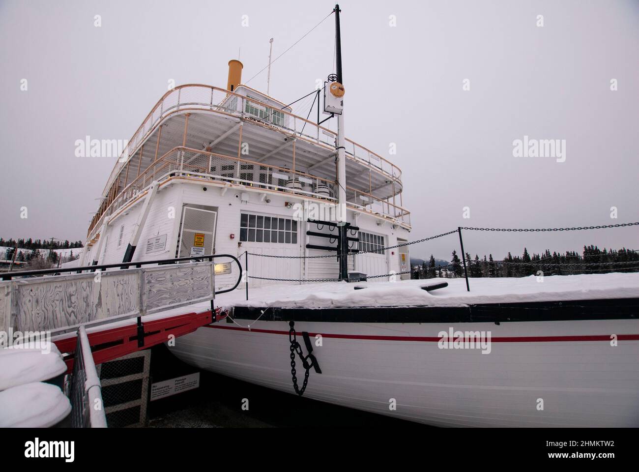 S.S. Klondike, Whitehorse, Yukon, Canada Foto Stock