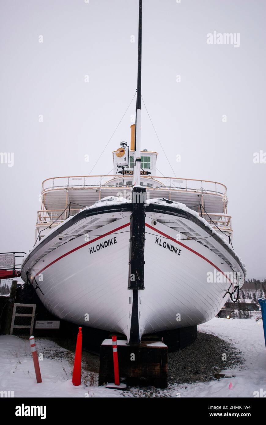 S.S. Klondike, Whitehorse, Yukon, Canada Foto Stock