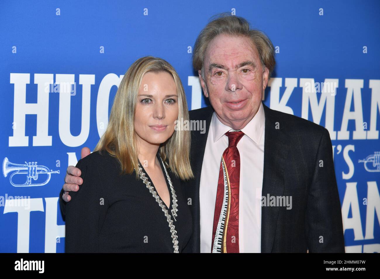 Andrew Lloyd Webber partecipa alla serata di apertura di "The Music Man" al Winter Garden Theatre il 10 febbraio 2022 a New York. Foto Stock