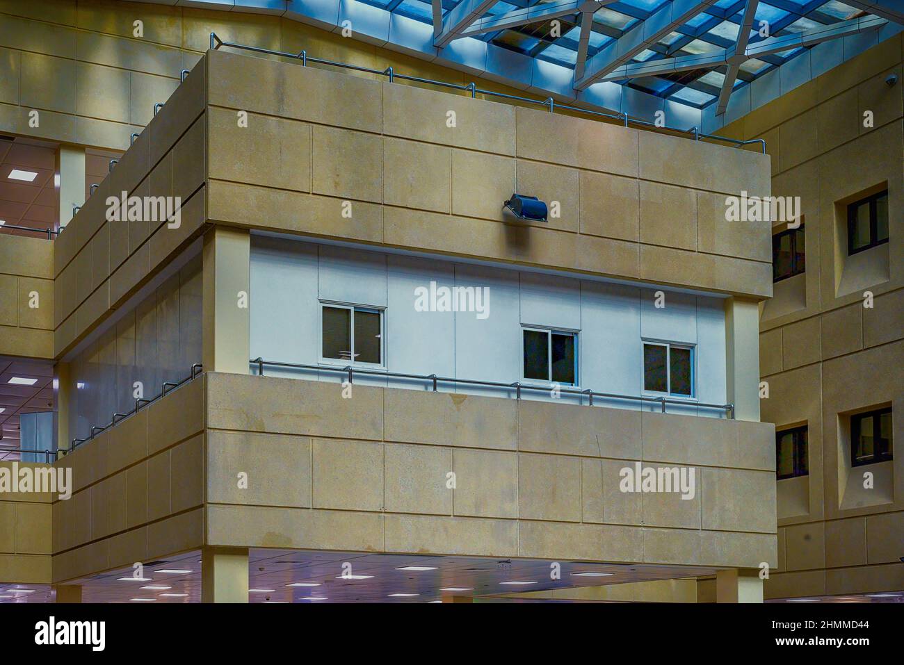 Viste di progettazione interne di Atrium - HDR Foto Stock