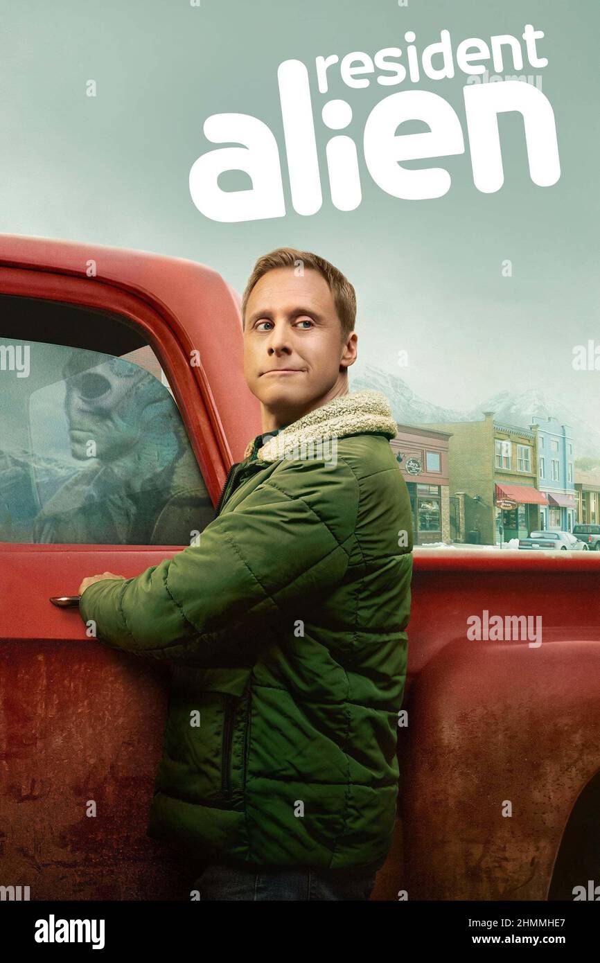 ALAN TUDYK in RESIDENTE STRANIERO (2021), diretto da DAVID DOBKIN, JENNIFER PHANG e ROBERT DUNCAN MCNEILL. Credit: Amblin Television / Dark Horse Entertainment / Album Foto Stock