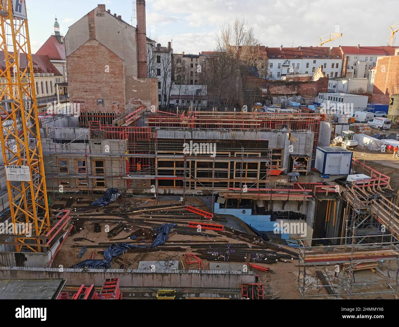 Görlitz , Senckenberg, Neubau areal, 7.2.2022 Foto Stock