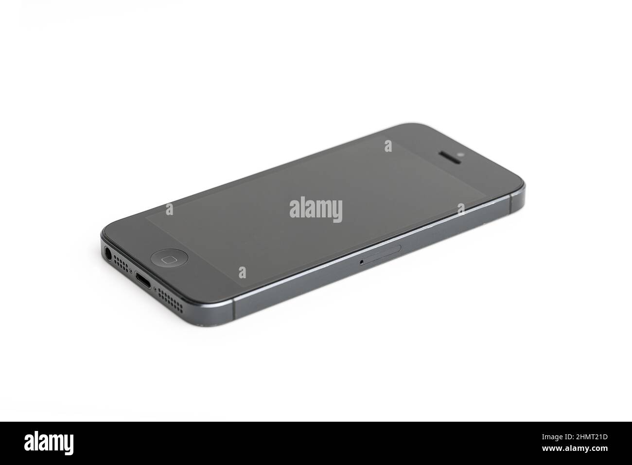 Apple Iphone 5s con uno schermo rotto Foto stock - Alamy