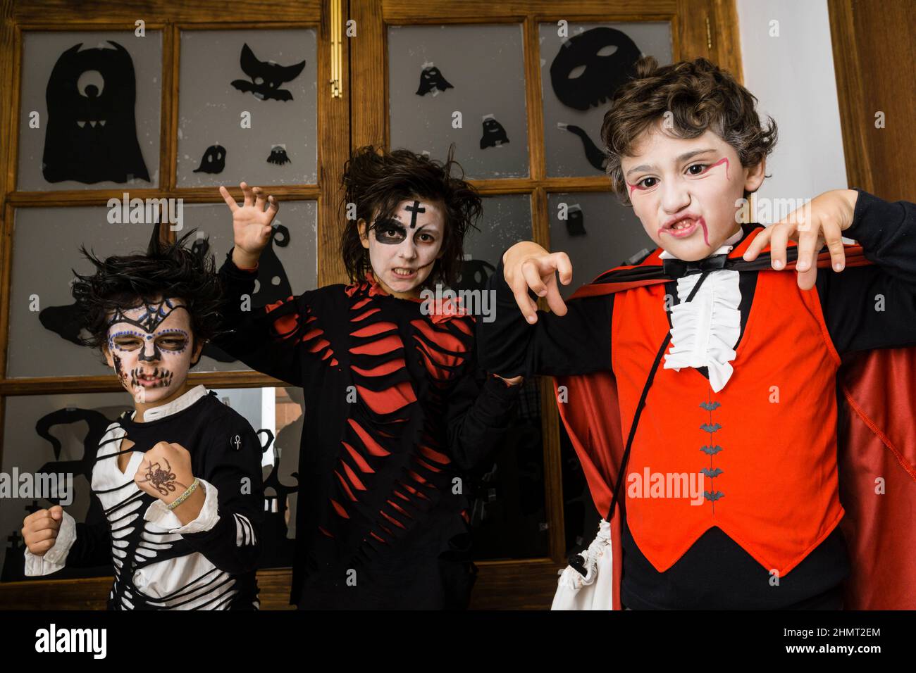 Festividad de Halloween, Esporles,Mallorca,Isole Baleari, Spagna Foto Stock