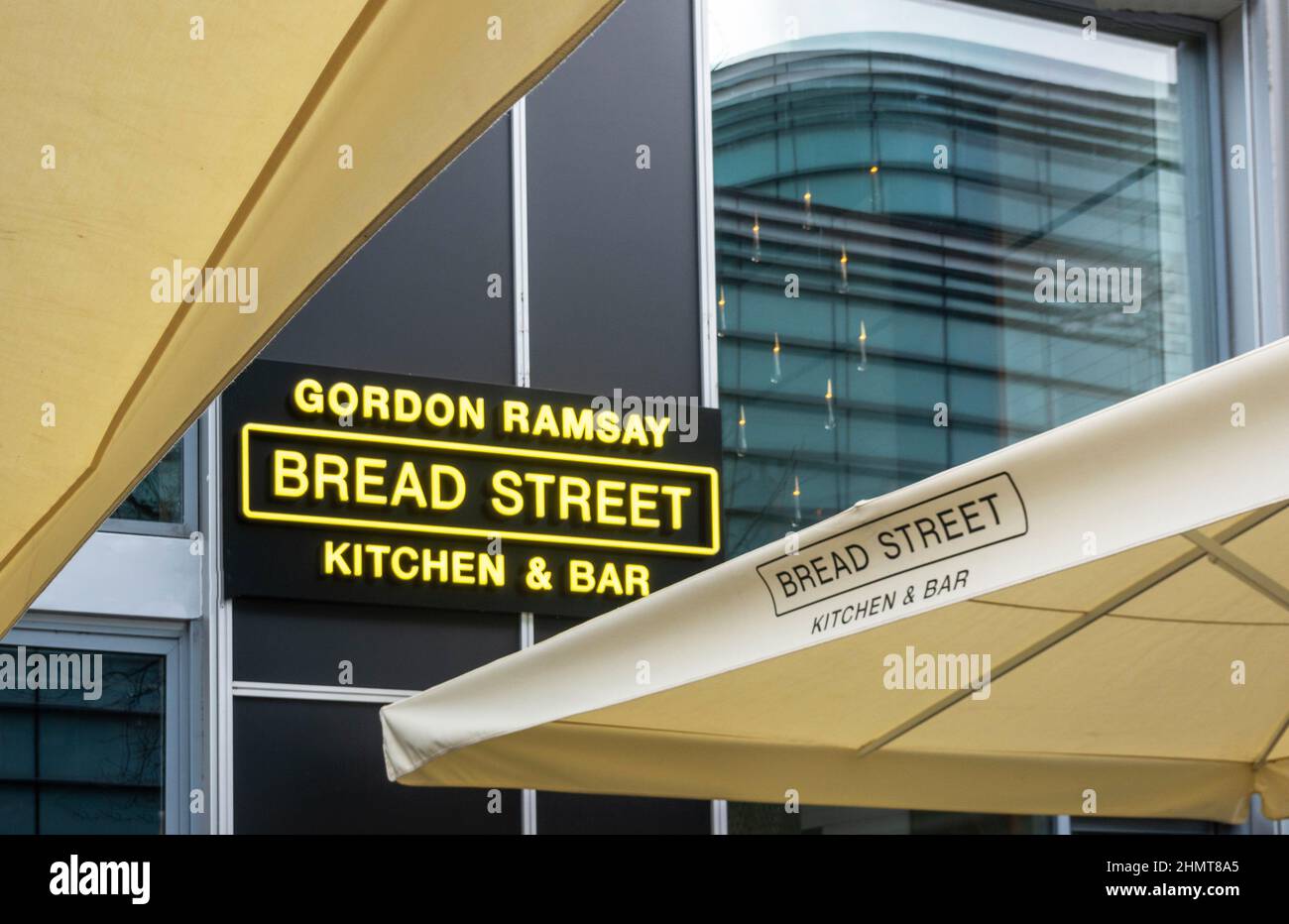 Gordon Ramsey ha un nuovo Bread Street Kitchen & Bar nel centro di Liverpool Foto Stock