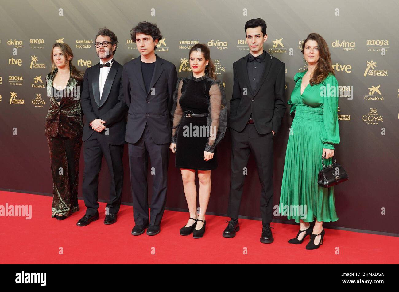 Valencia, Spagna. 12th febbraio 2022. Alla fotocall per i 36th premi annuali Goya Film a Valencia sabato 12 febbraio 2022. Cordon Press Foto Stock