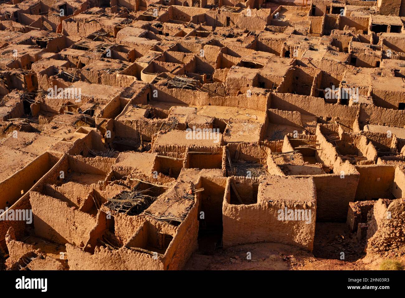 Arabia Saudita, regione di al Madinah, AlUla o al Ula, sito archeologico della città vecchia Foto Stock