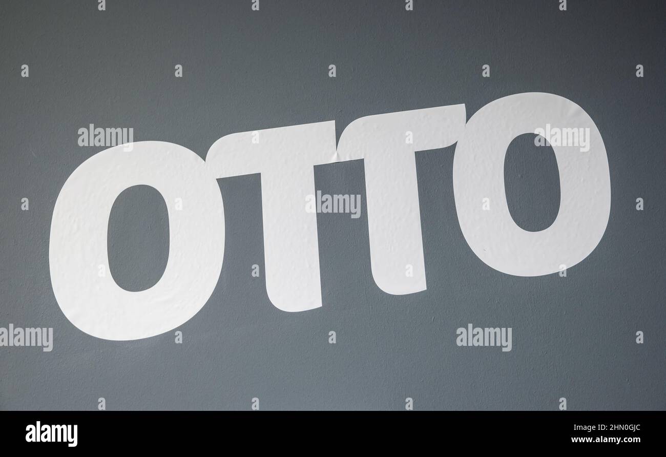 Logo del Gruppo otto, ex 'otto Versand' una delle più grandi società di e-commerce in Europa, la società con sede ad Amburgo, Germania Foto Stock