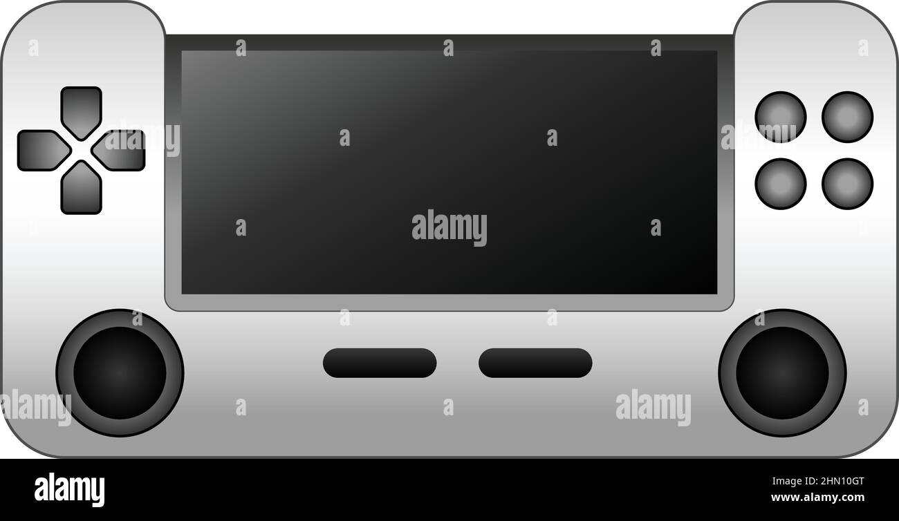 Visualizza vettore cartoon icona joystick. Controllo del gioco Illustrazione Vettoriale