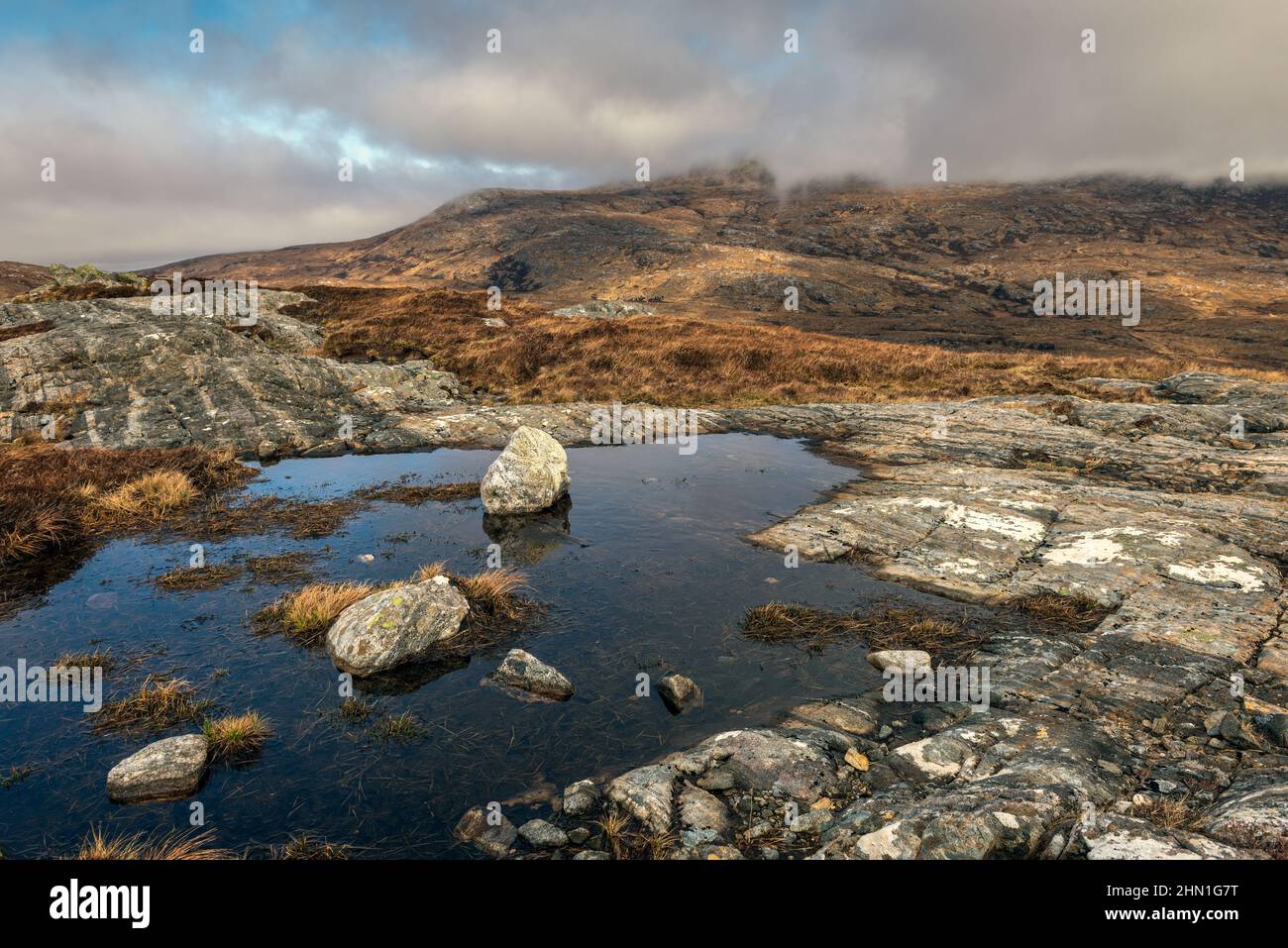 Ben di più su South Uist nelle ebridi esterne Foto Stock