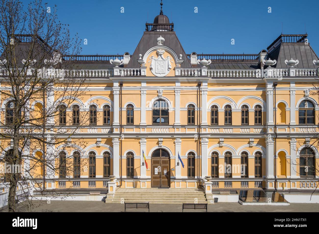 Il palazzo di Manuc Bey a Hancesti, Moldavia Foto Stock