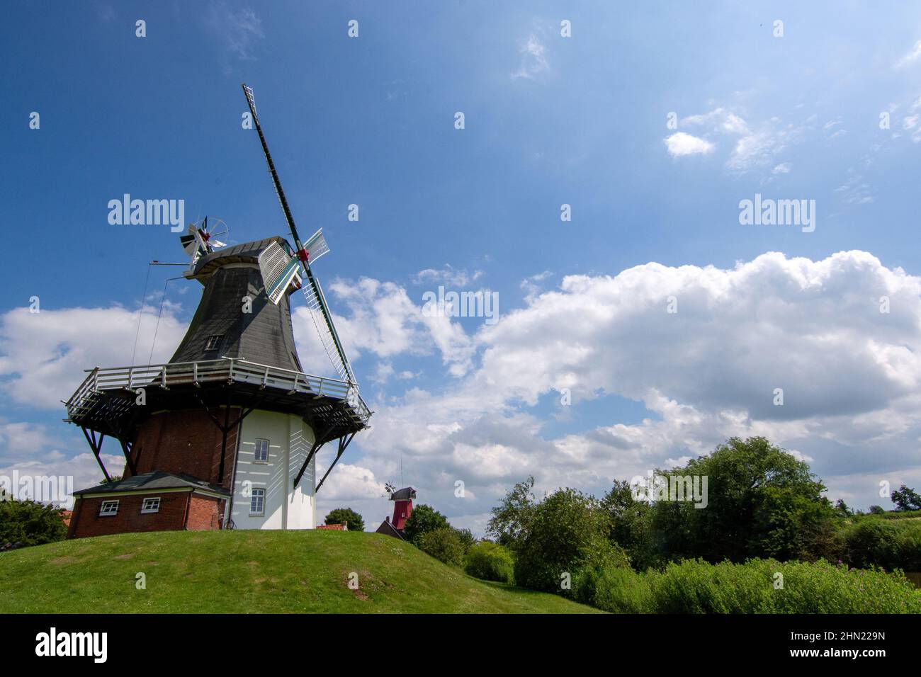 Forse i mulini più famosi della Frisia orientale, bassa Sassonia, sono
