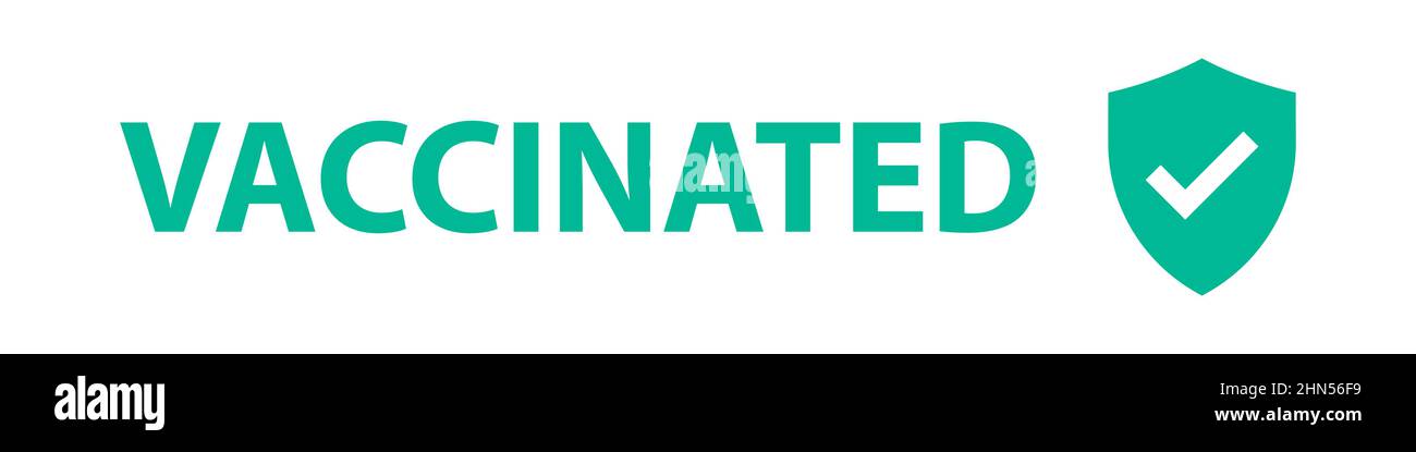 Sfondo vaccinato con segno di spunta dello schermo Illustrazione Vettoriale