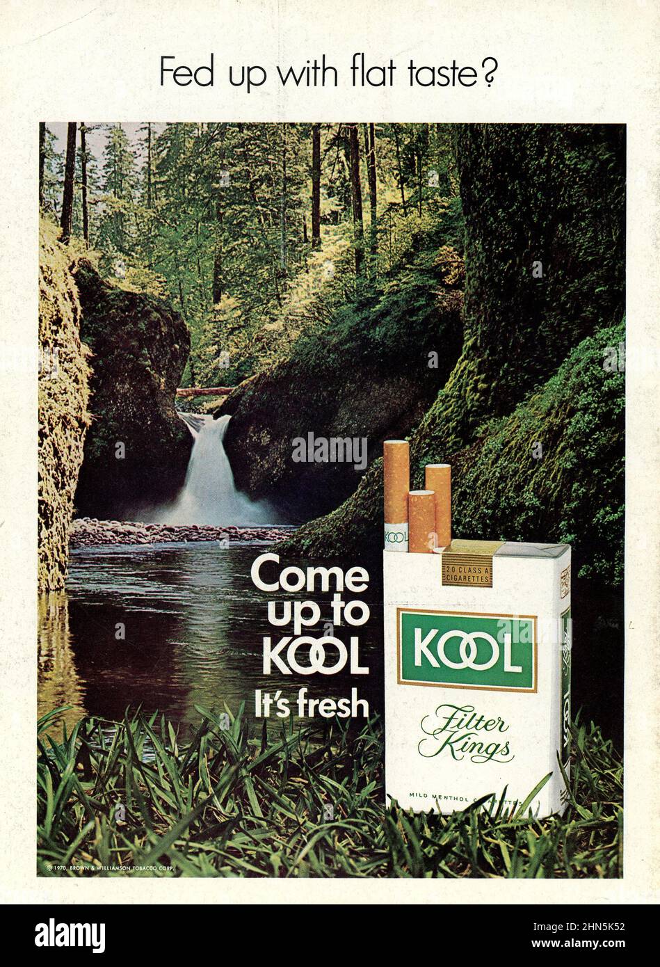 Vintage 29 Giugno 1970 pubblicizzato sulla rivista 'Sports Illustrated', USA Foto Stock