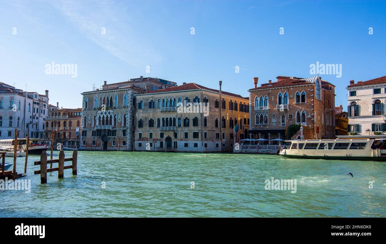 Venezia nel quartiere Dorsoduro e San Marco Foto Stock