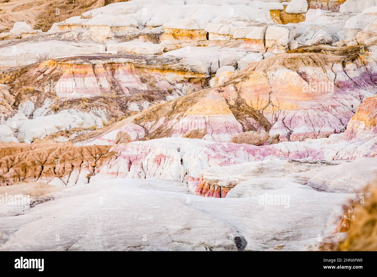 Pennellate colorate paesaggio Colorado Foto Stock