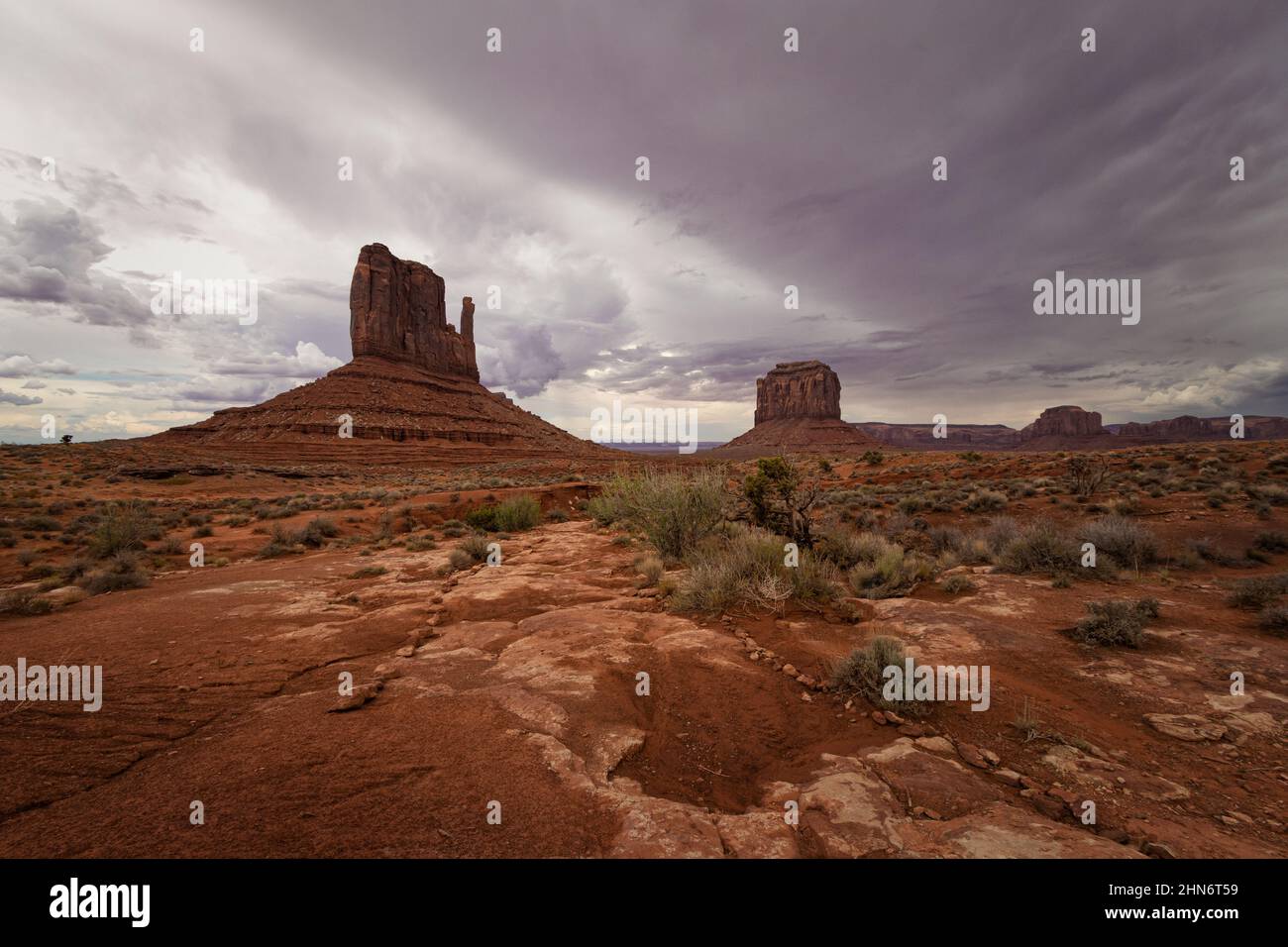 Il Monument Valley Navajo Tribal Park Foto Stock