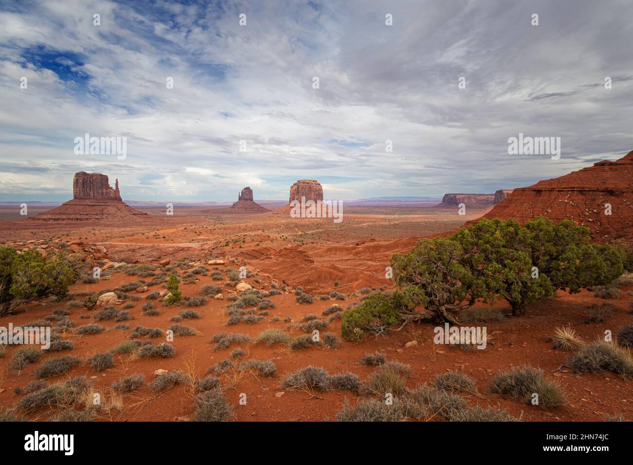 Il Monument Valley Navajo Tribal Park Foto Stock