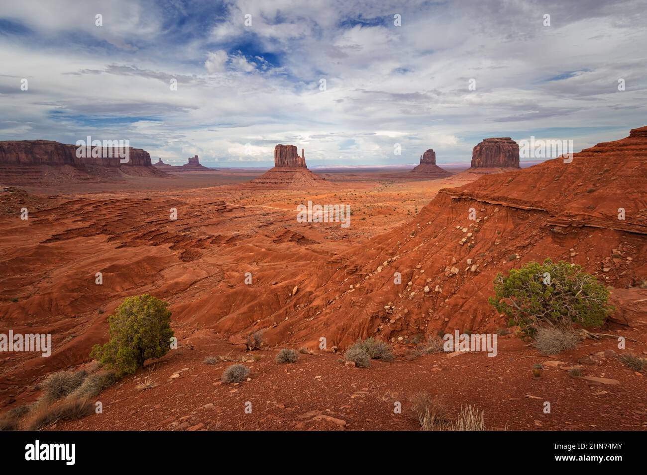 Il Monument Valley Navajo Tribal Park Foto Stock