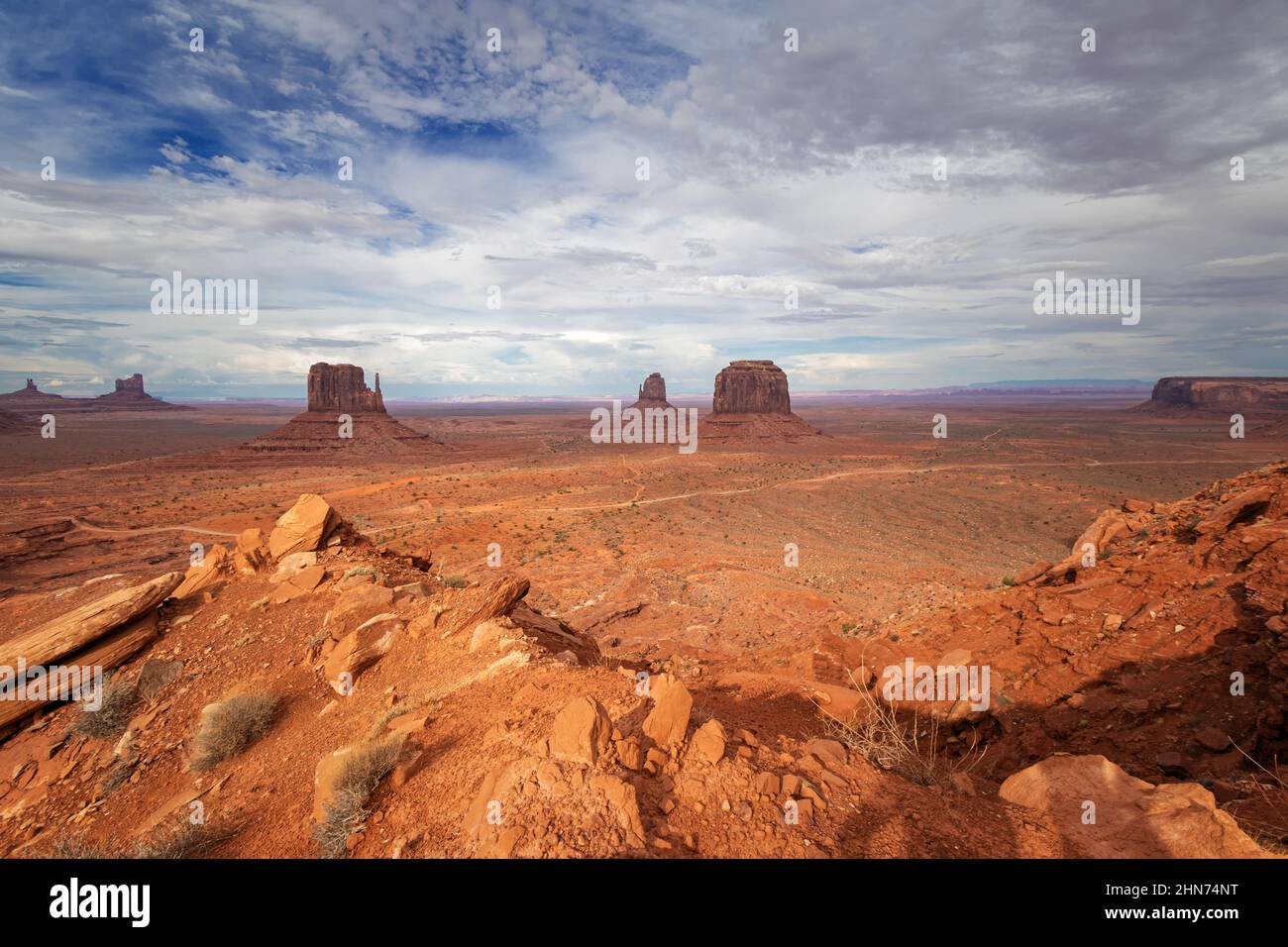 Il Monument Valley Navajo Tribal Park Foto Stock