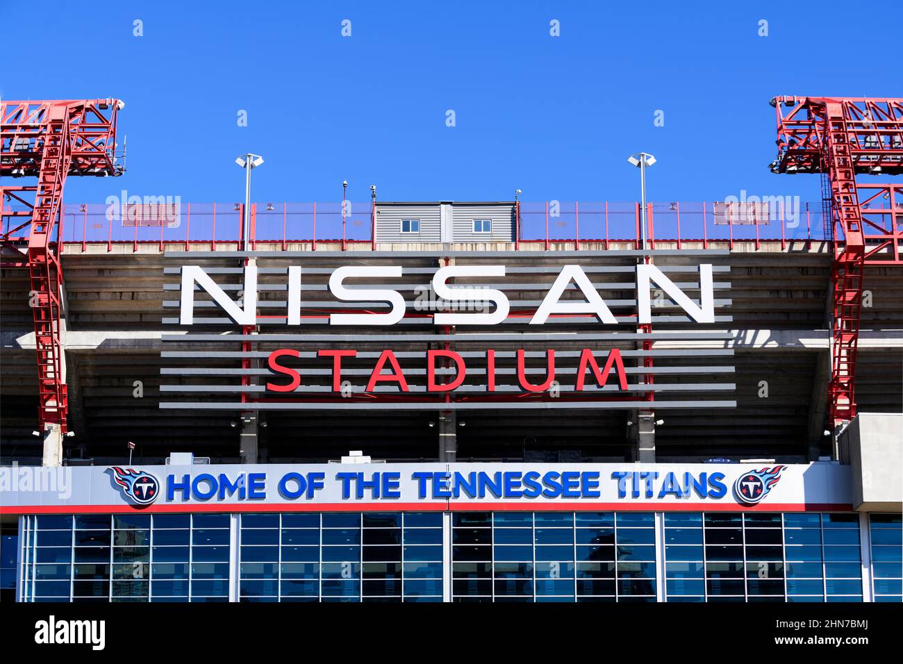 Stadio Nissan, Nashville, Tennessee Foto Stock